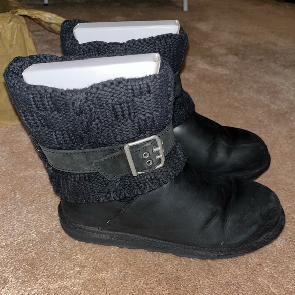 Cassidee Leather Knit UGG Australia - Picture 4 of 10
